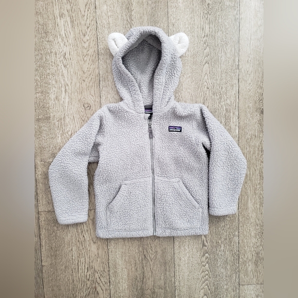 Patagonia gray hoodie 4t - Picture 1 of 5
